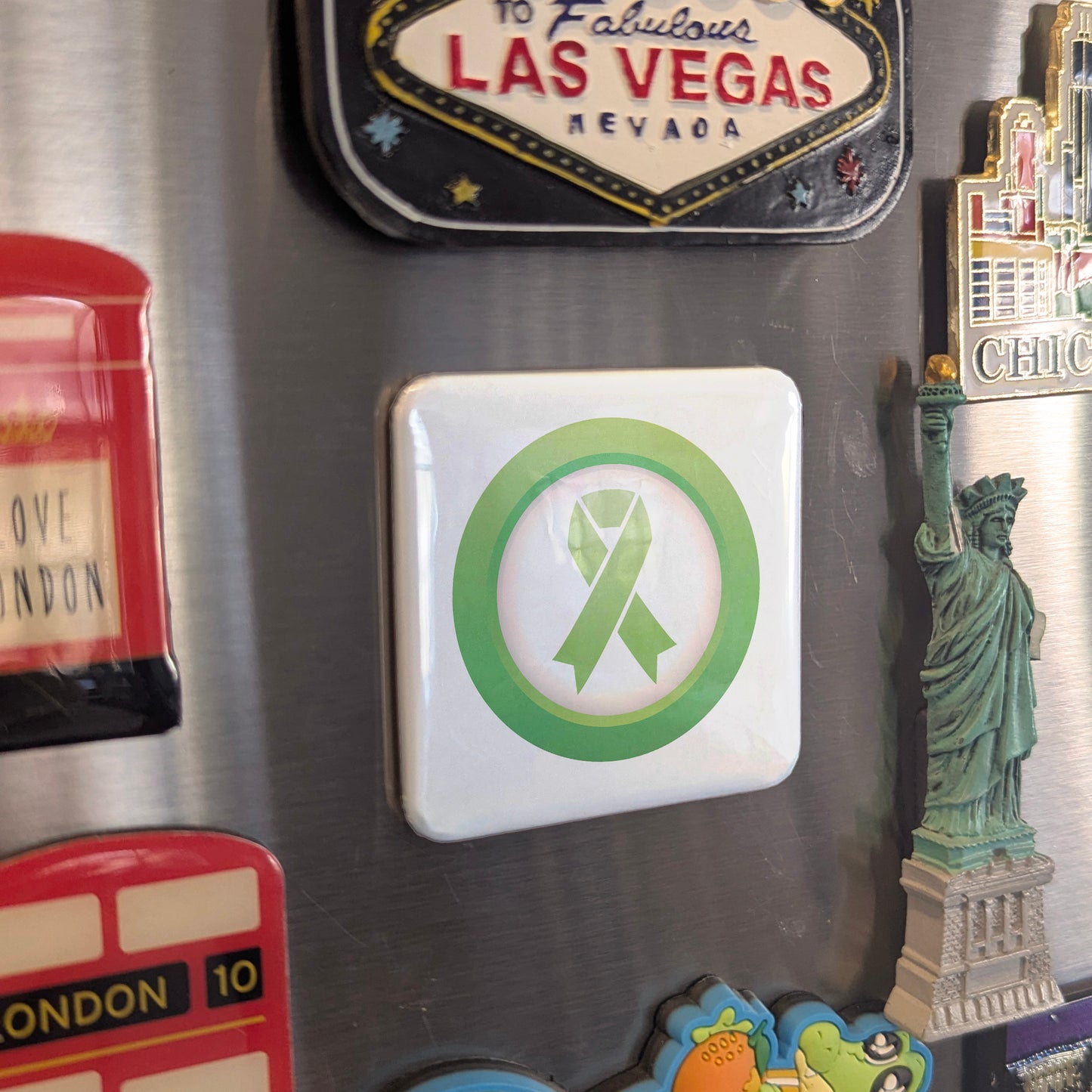 Kidney Cancer Awareness Fridge Magnet - PhiloPerse