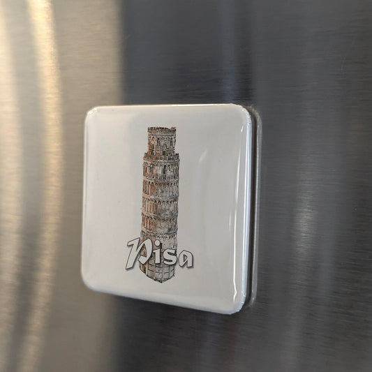 Leaning Tower of Pisa in Italy Fridge Magnet - PhiloPerse