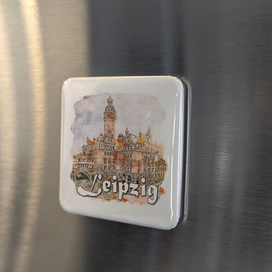 Leipzig Germany Fridge Magnet - PhiloPerse
