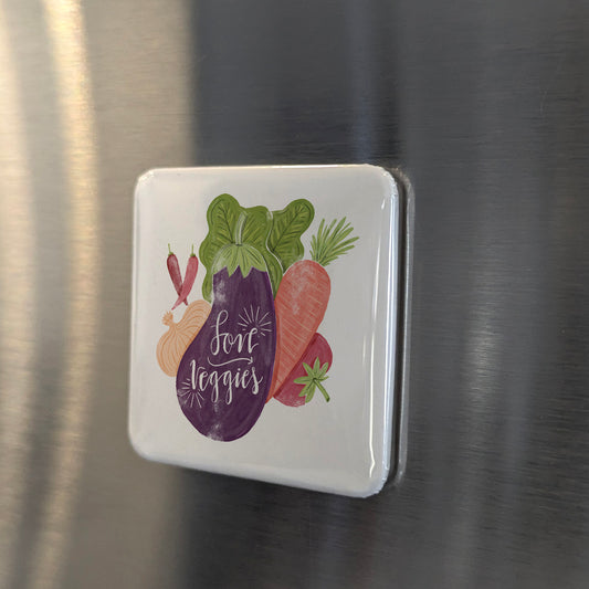 Love Veggies V.1 Fridge Magnet - PhiloPerse
