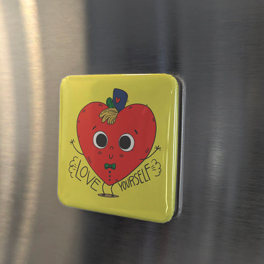 Love Yourself Fridge Magnet - PhiloPerse