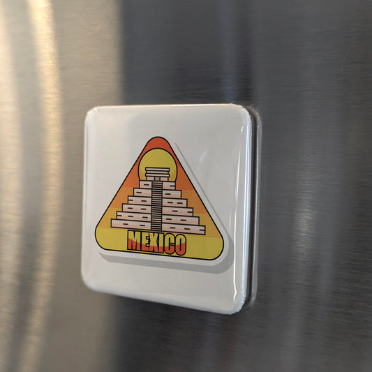 Mexico Pyramid Fridge Magnet - PhiloPerse