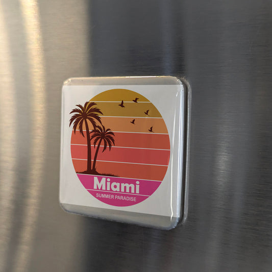 Miami Fridge Magnet - PhiloPerse