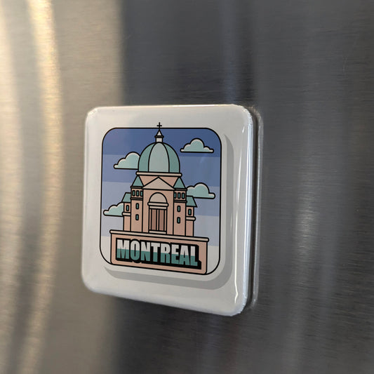 Montreal St. Joseph Oratory Fridge Magnet - PhiloPerse