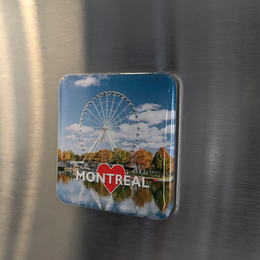 Montreal Old Port Fridge Magnet - PhiloPerse