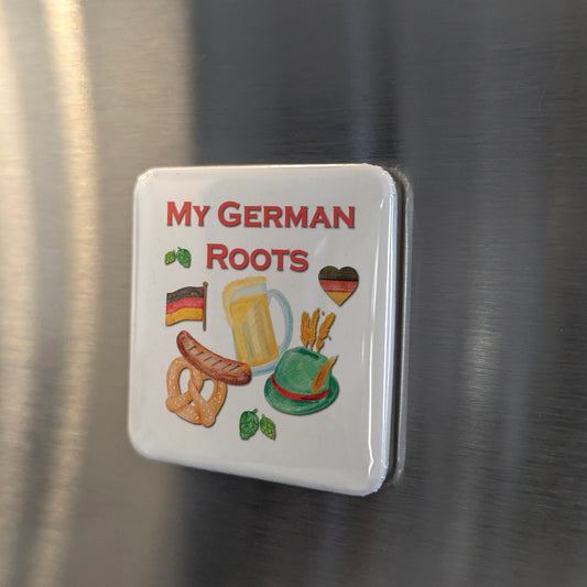 My German Roots Fridge Magnet - PhiloPerse