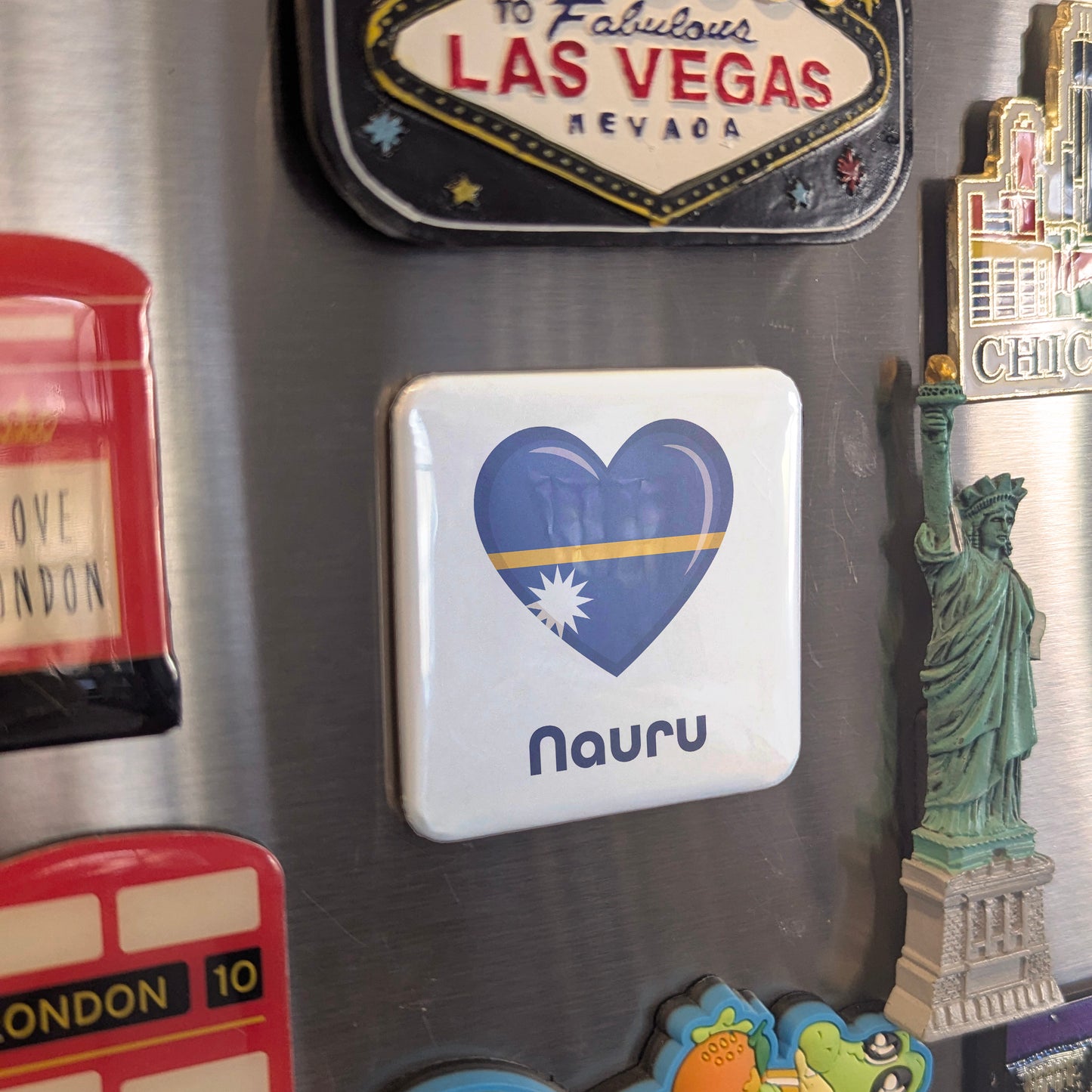 Nauru Flag Fridge Magnet - PhiloPerse