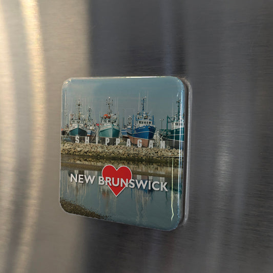 New Brunswick Fridge Magnet - PhiloPerse