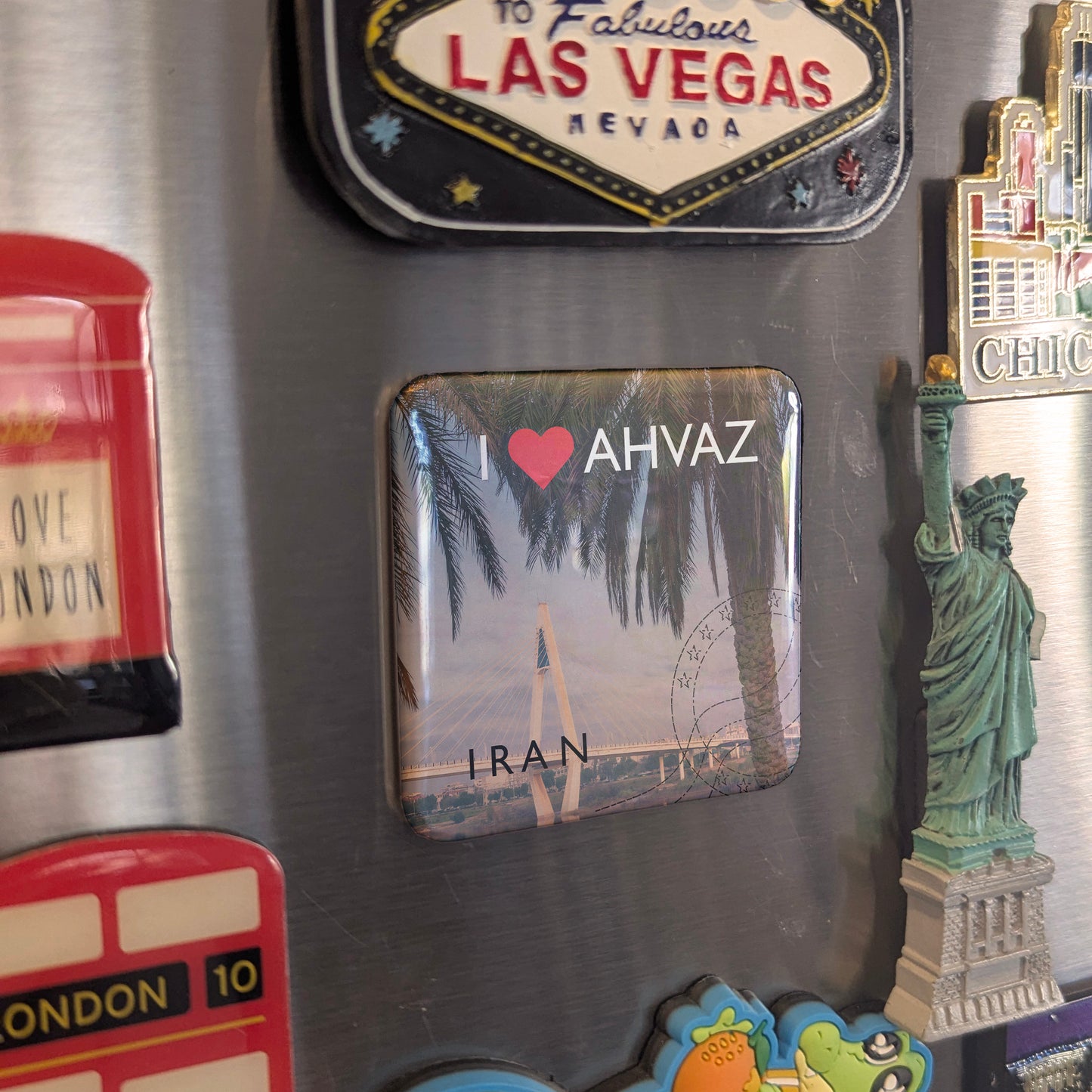 I Love Ahvaz Fridge Magnet