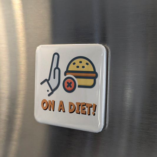 On a Diet Fridge Magnet - PhiloPerse
