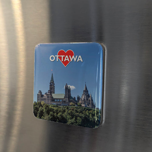 Ottawa view Fridge Magnet - PhiloPerse
