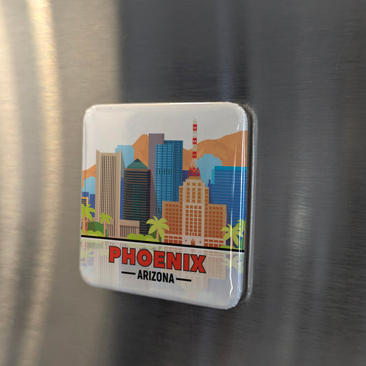 Phoenix Arizona Fridge Magnet - PhiloPerse