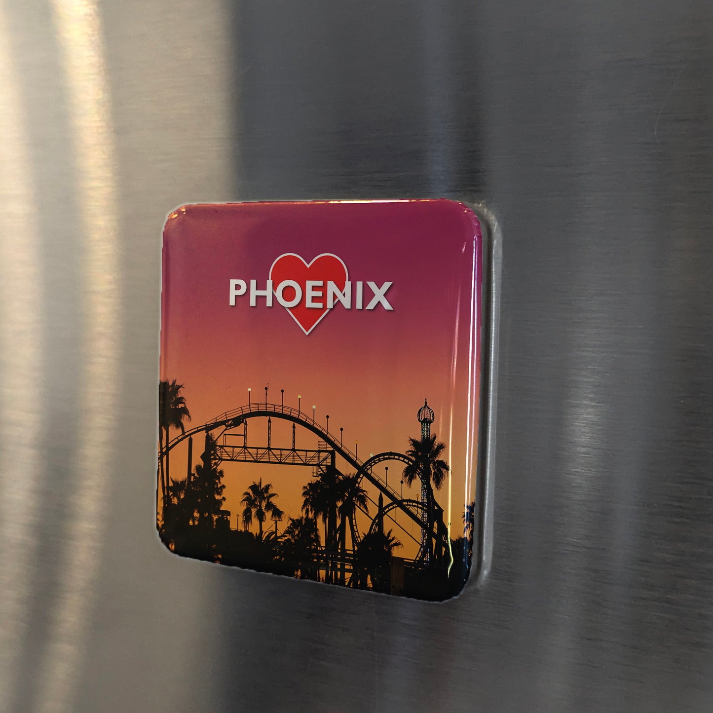 Phoenix View Fridge Magnet - PhiloPerse