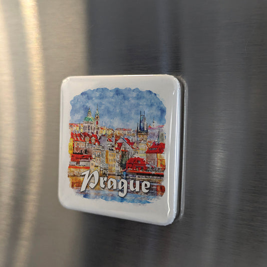 Prague Czech Republic Fridge Magnet - PhiloPerse