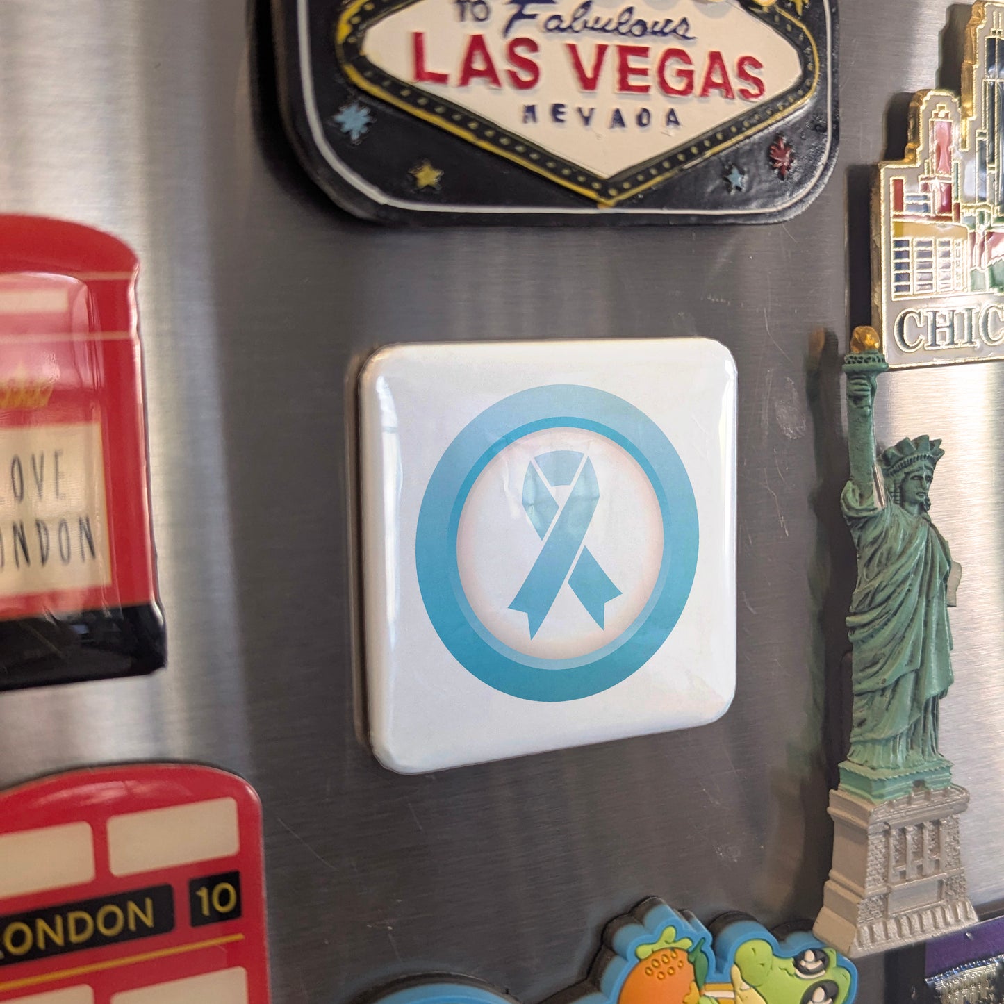 Prostate Cancer Awareness Fridge Magnet - PhiloPerse