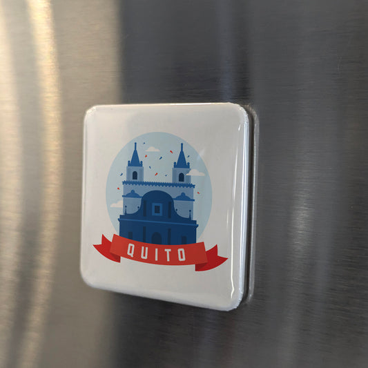 Quito Ecuador Fridge Magnet - PhiloPerse