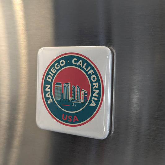 San Diego California Fridge Magnet - PhiloPerse