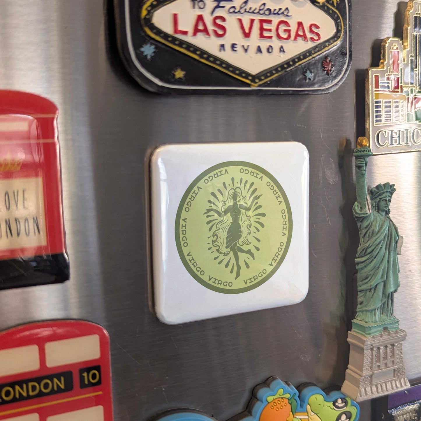 Virgo Zodiac Fridge Magnet - PhiloPerse