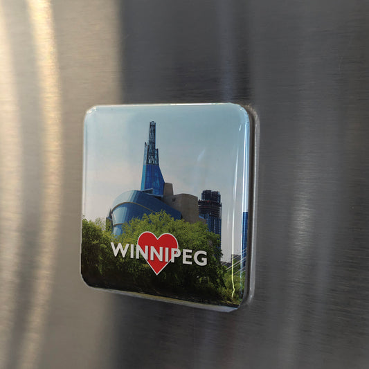 Winnipeg Fridge Magnet - PhiloPerse