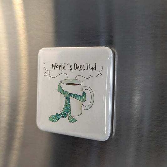 World's Best Dad Fridge Magnet - PhiloPerse