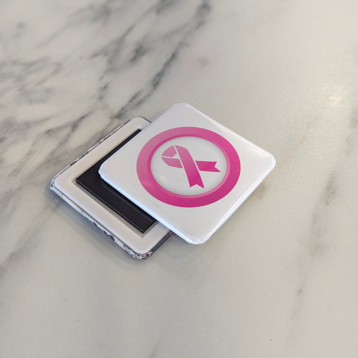 Breast Cancer Awareness V.2 Fridge Magnet - PhiloPerse