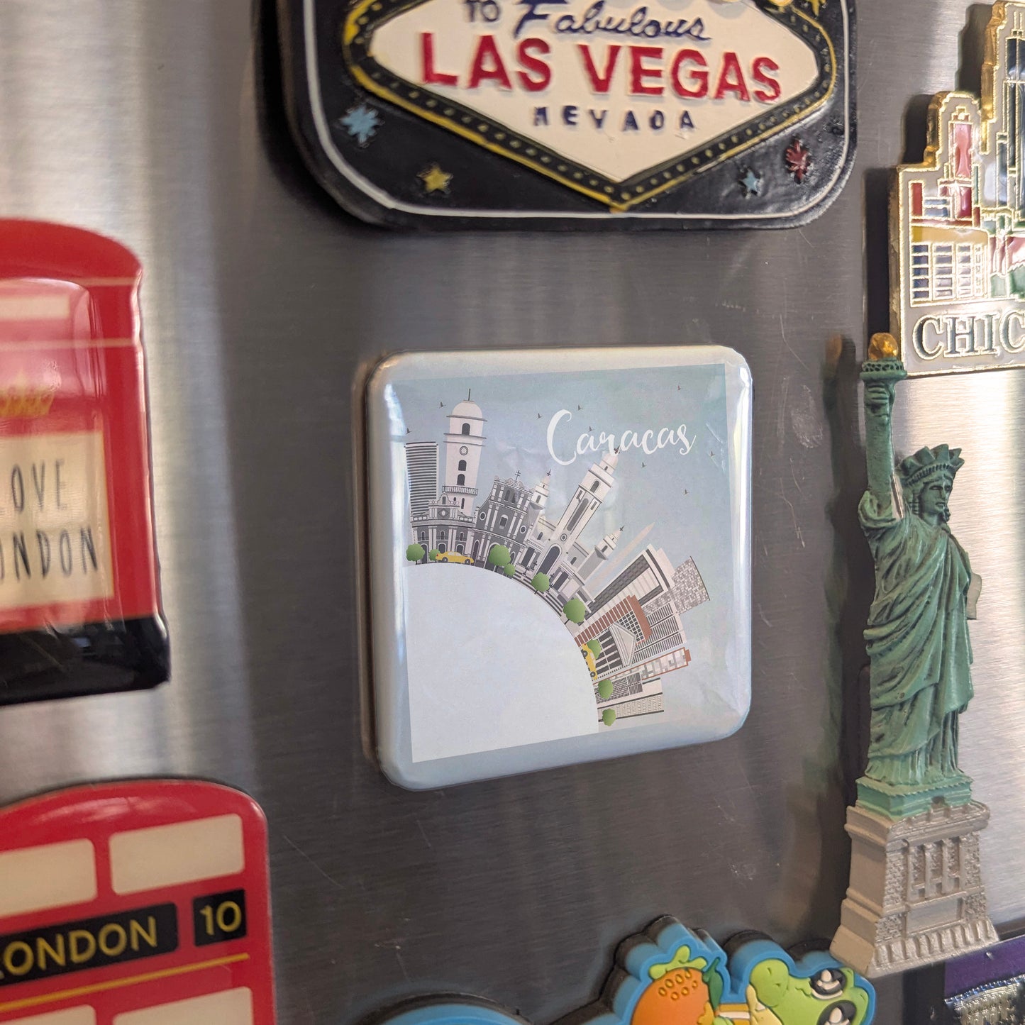 Caracas Skyline Fridge Magnet - PhiloPerse