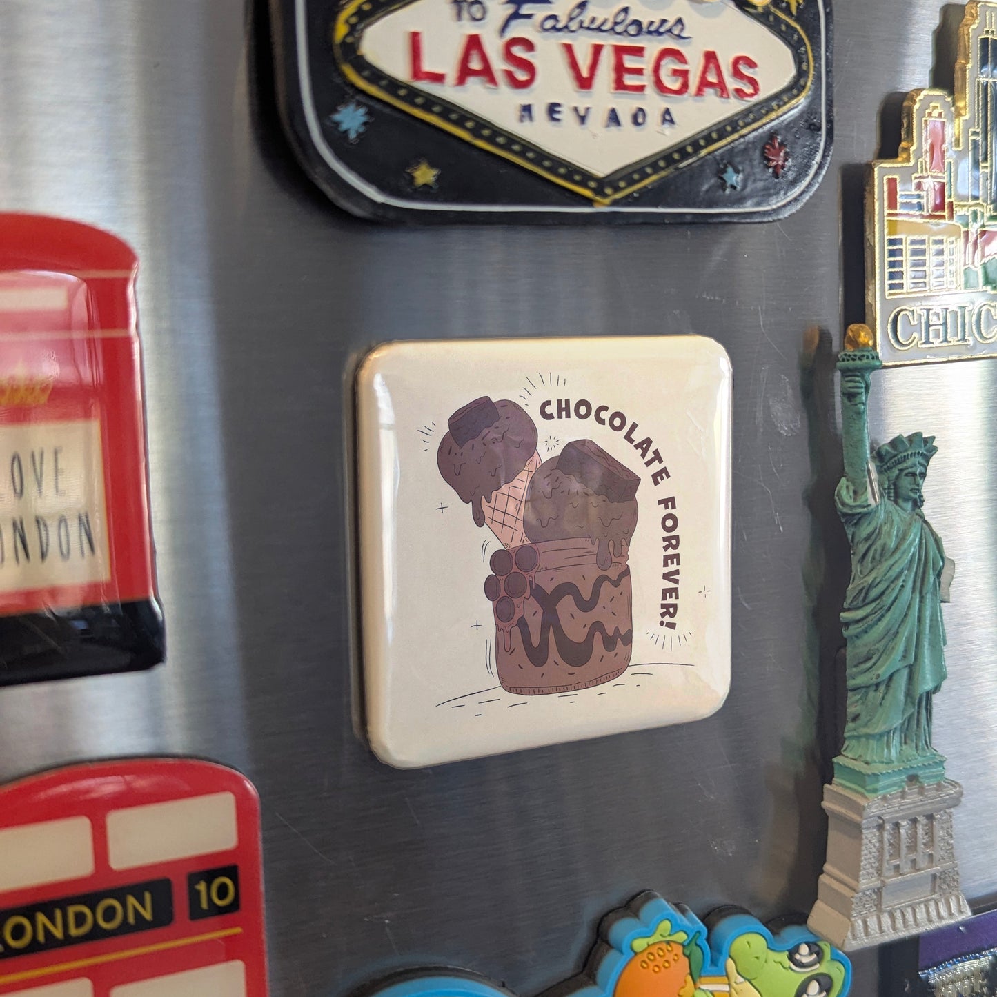 Chocolate Forever Fridge Magnet - PhiloPerse