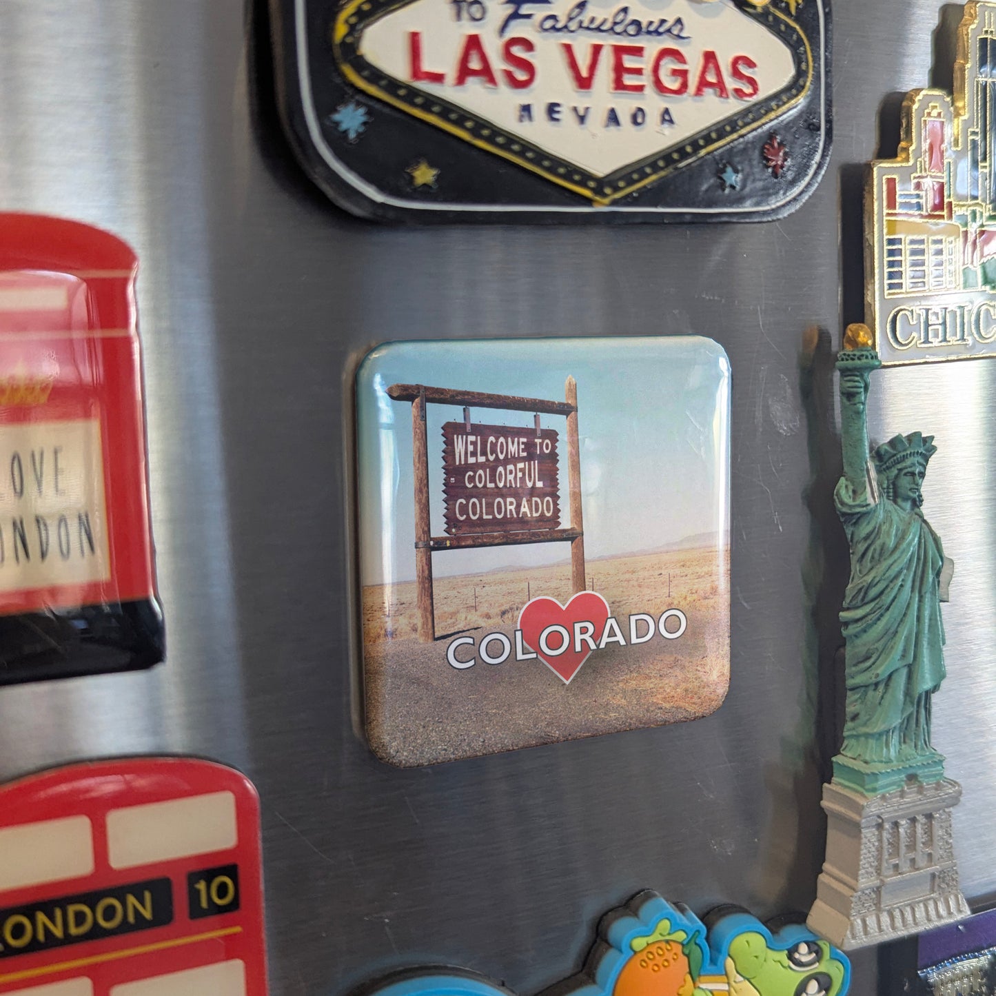 Colorado View Fridge Magnet - PhiloPerse