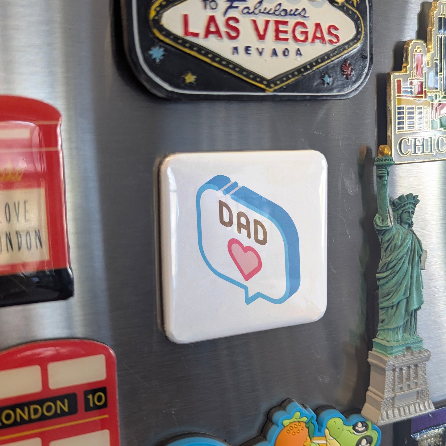 DAD Liked Fridge Magnet - PhiloPerse