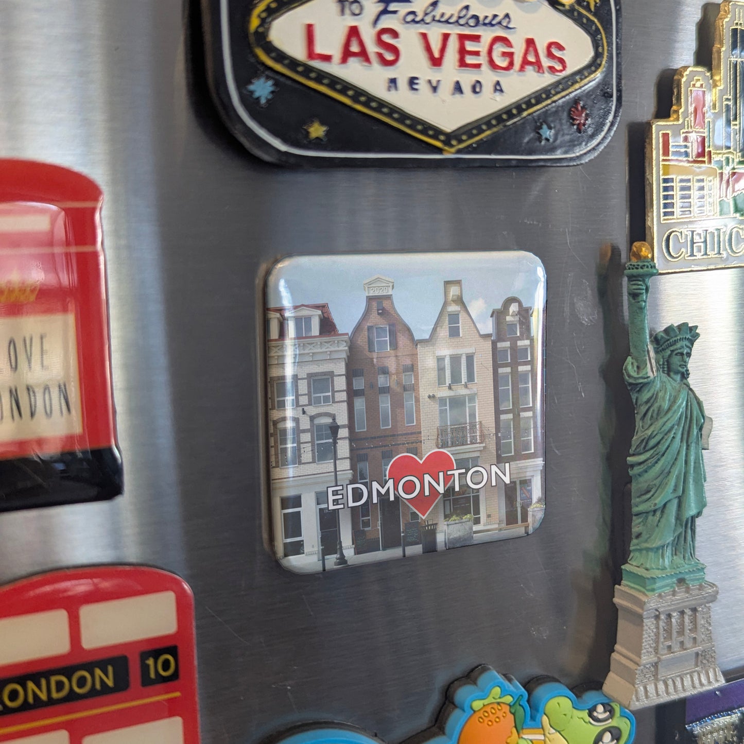 Edmonton Street Fridge Magnet - PhiloPerse