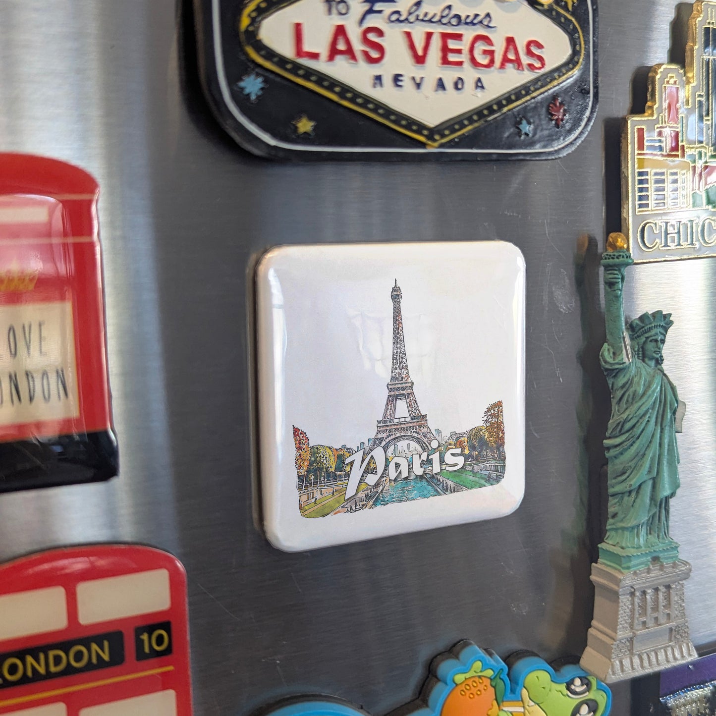 Eiffel Tower in Paris Fridge Magnet - PhiloPerse