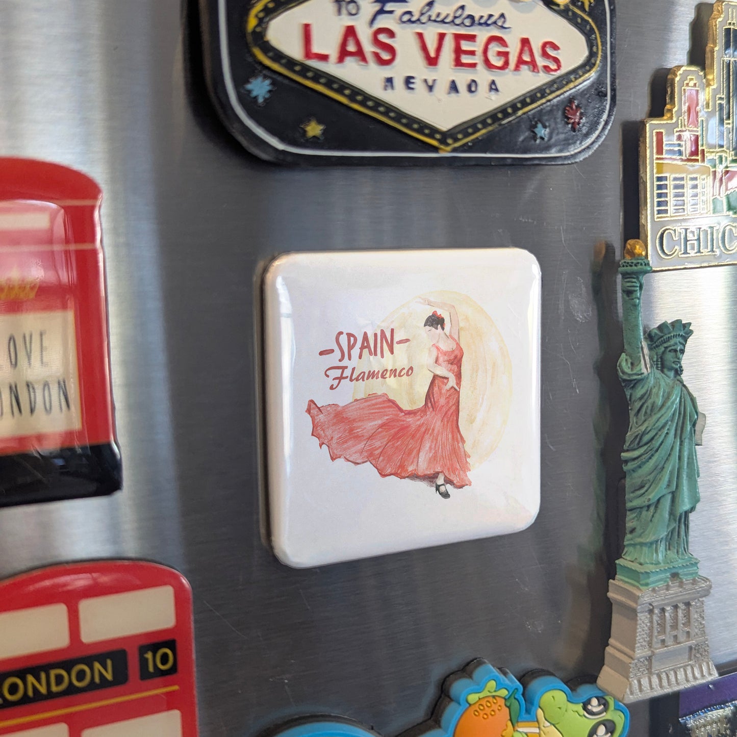 Flamenco Dance Spain Fridge Magnet - PhiloPerse