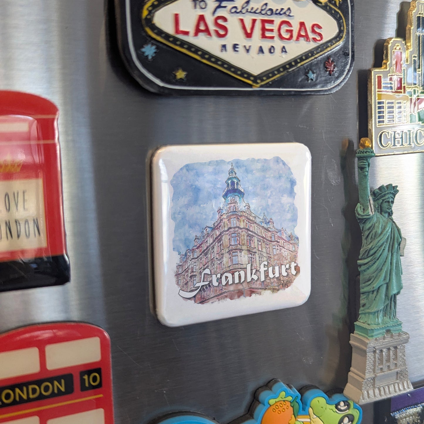 Frankfurt Germany Fridge Magnet - PhiloPerse