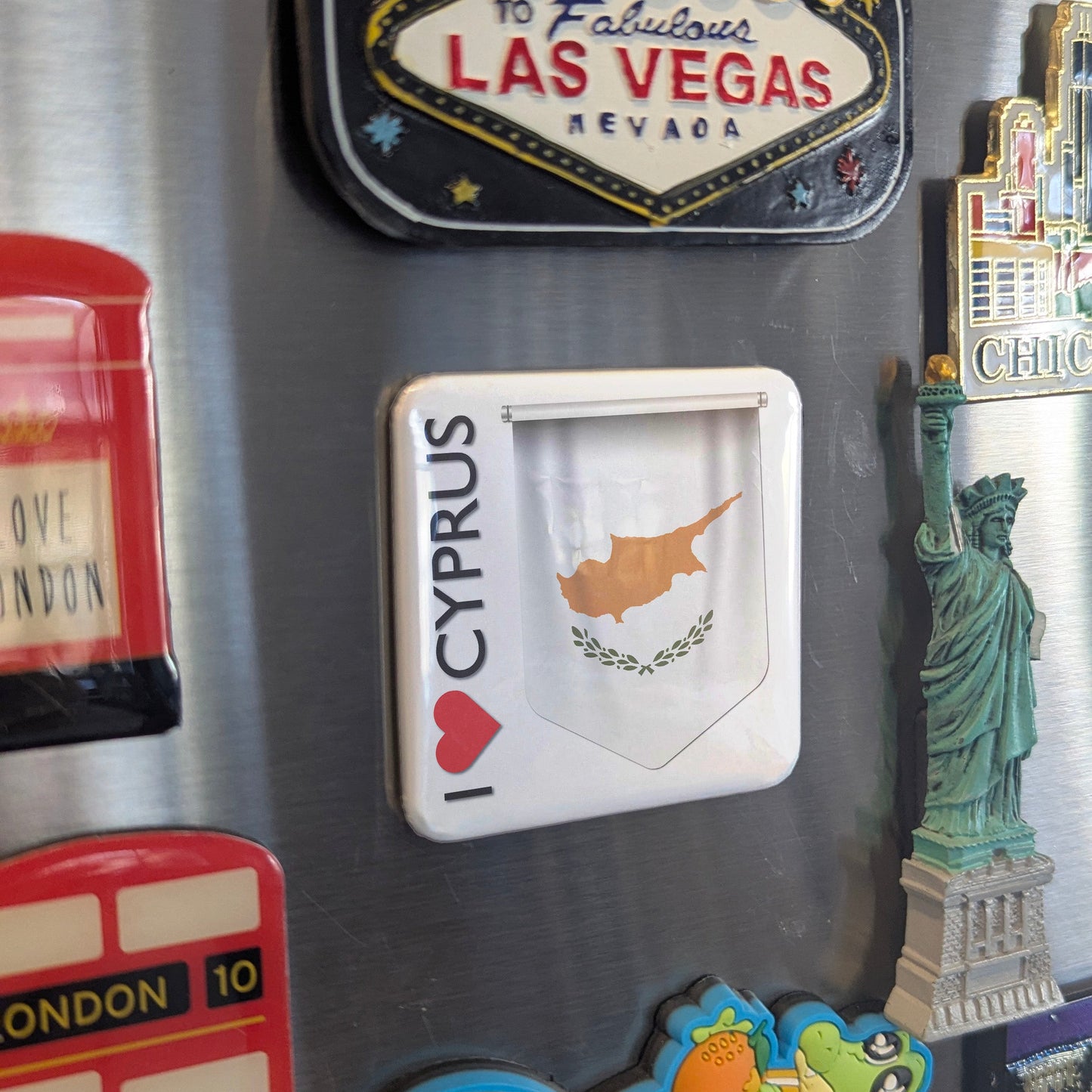 I Love Cyprus Fridge Magnet