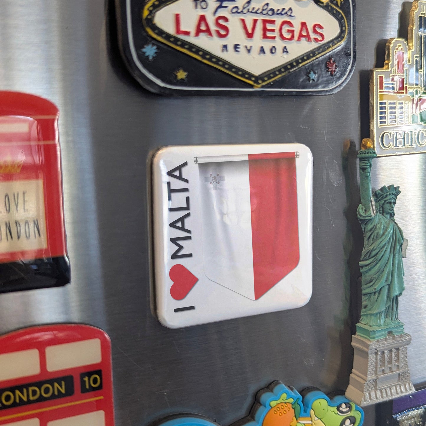 I Love Malta Fridge Magnet