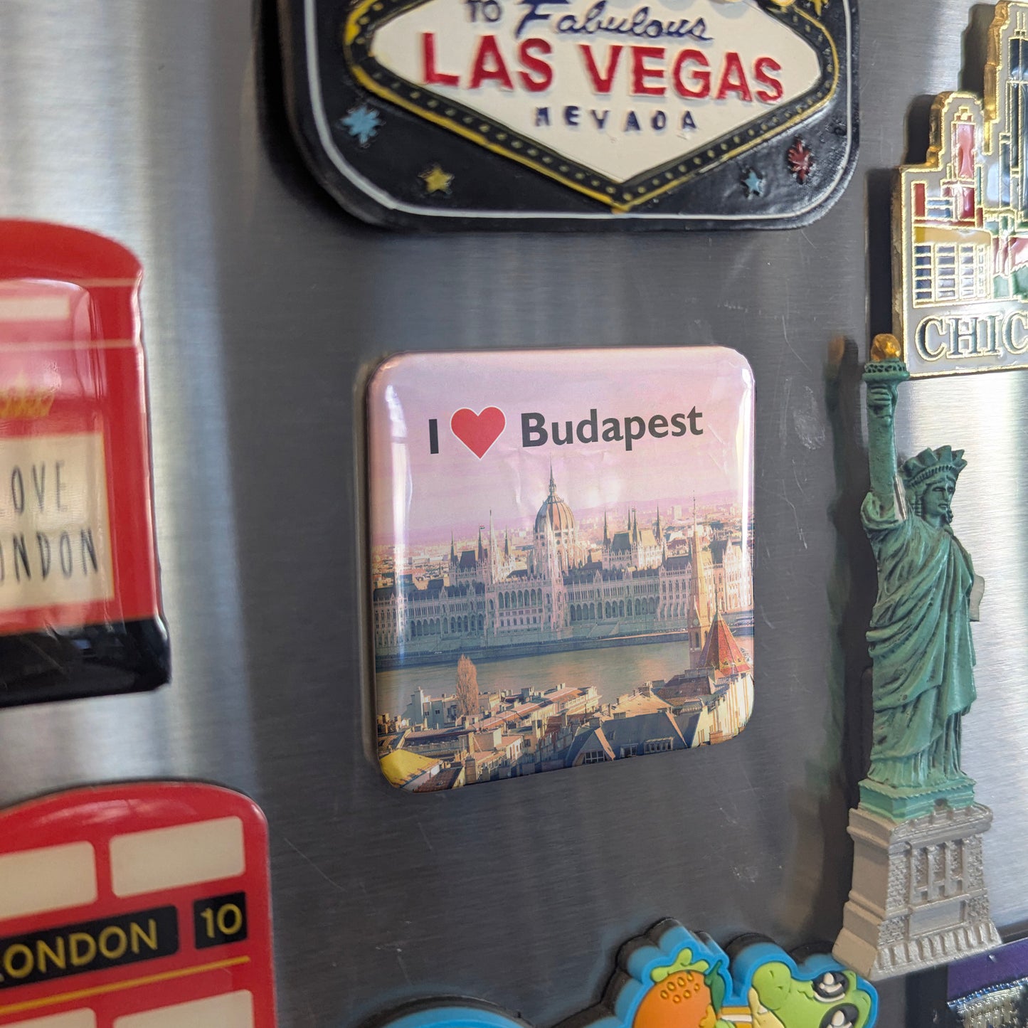 I Love Budapest Fridge Magnet - PhiloPerse