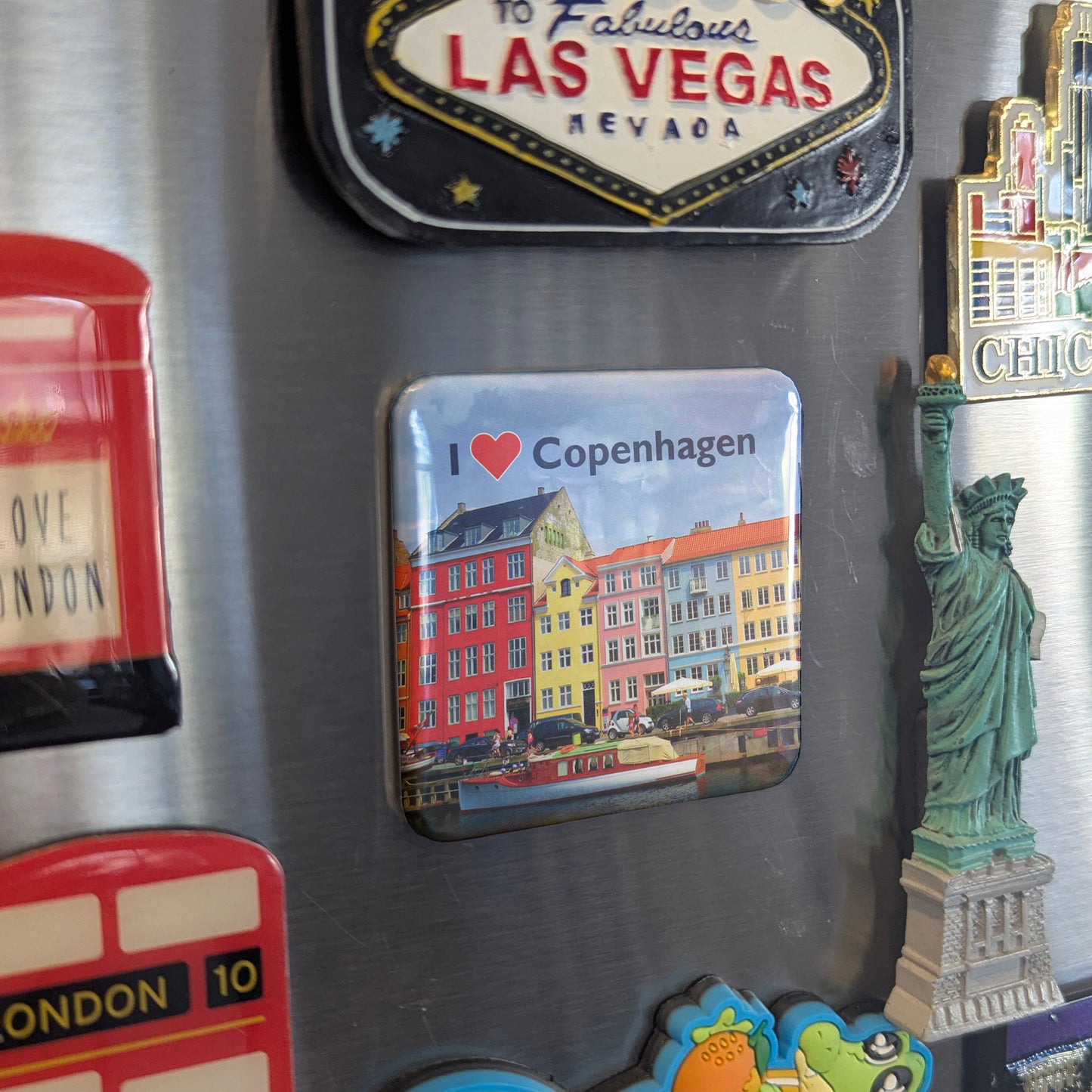 I Love Copenhagen Fridge Magnet - PhiloPerse