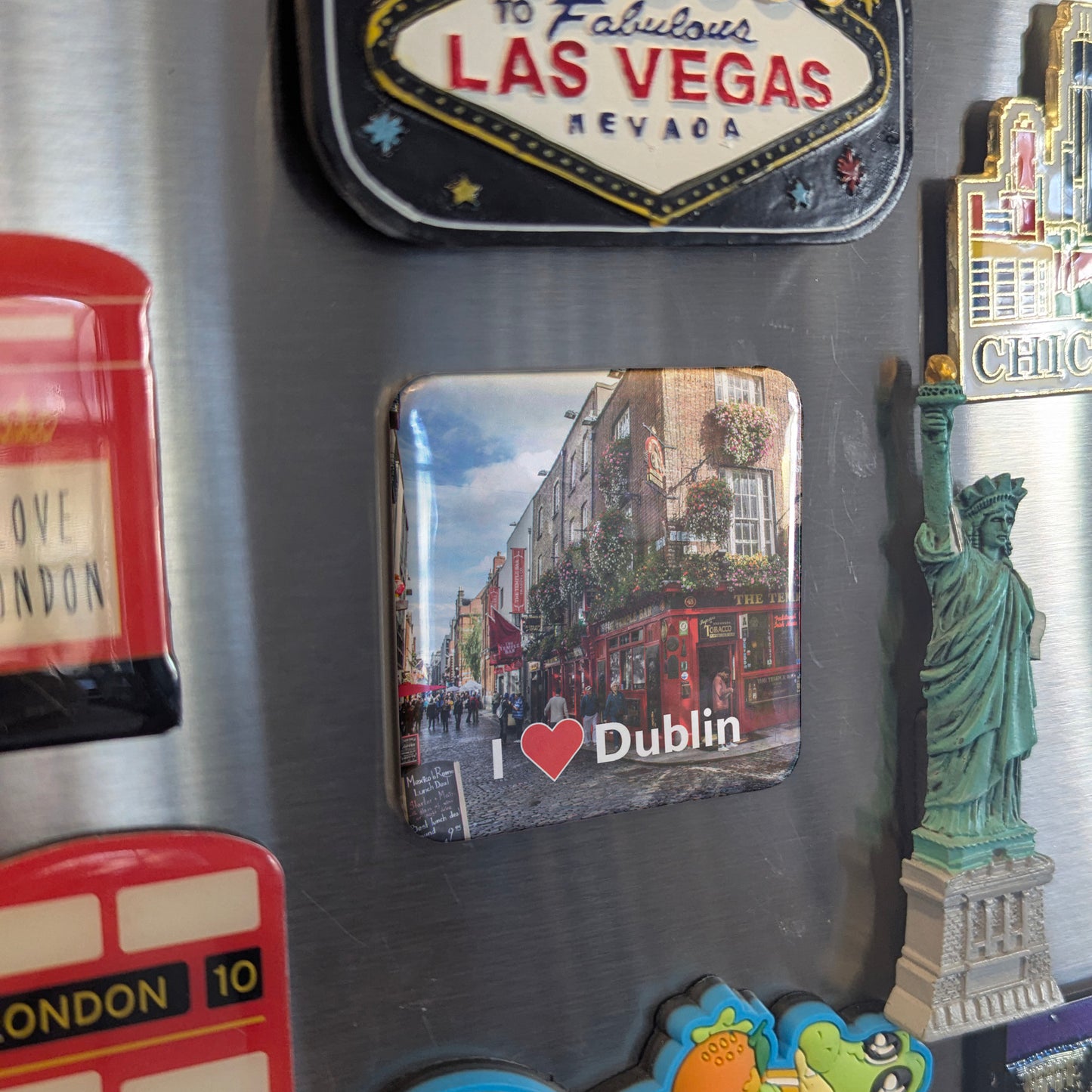 I Love Dublin Fridge Magnet - PhiloPerse