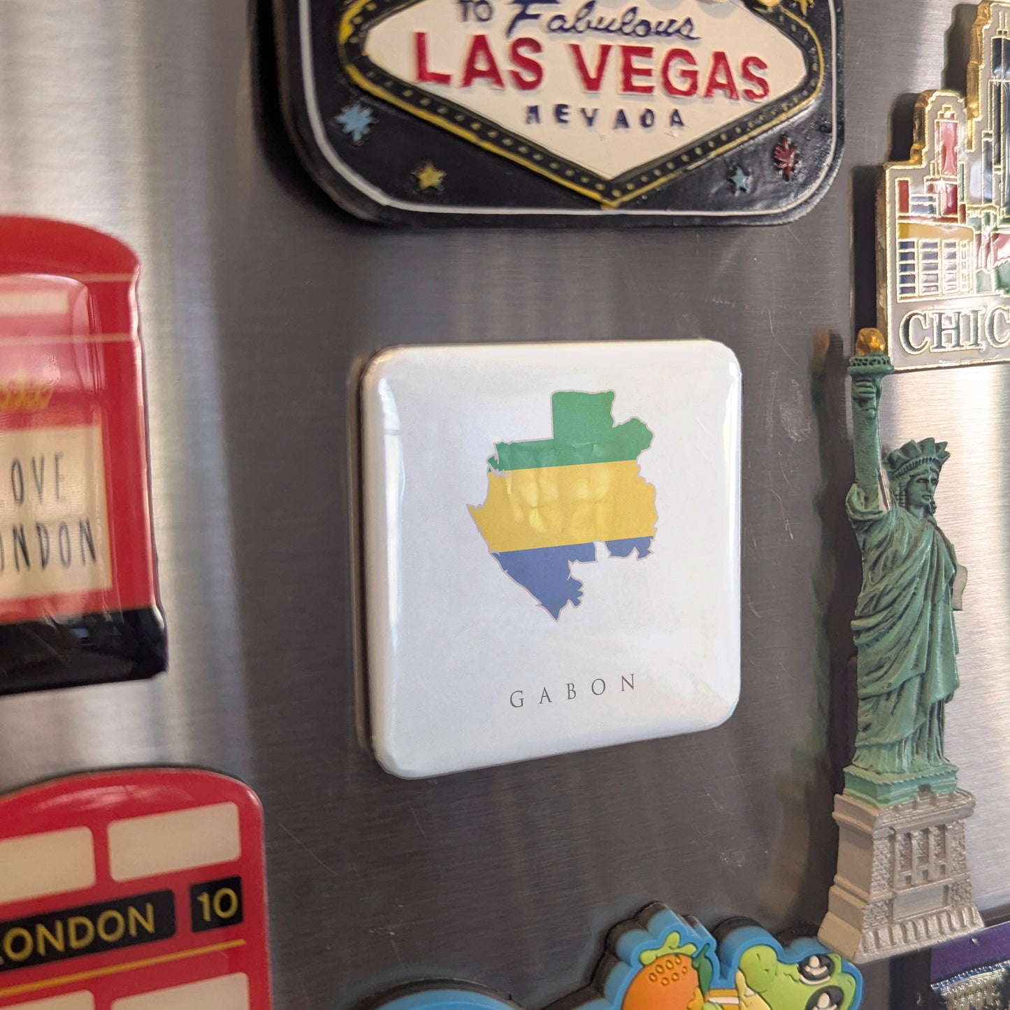 Gabon Fridge Magnet - PhiloPerse