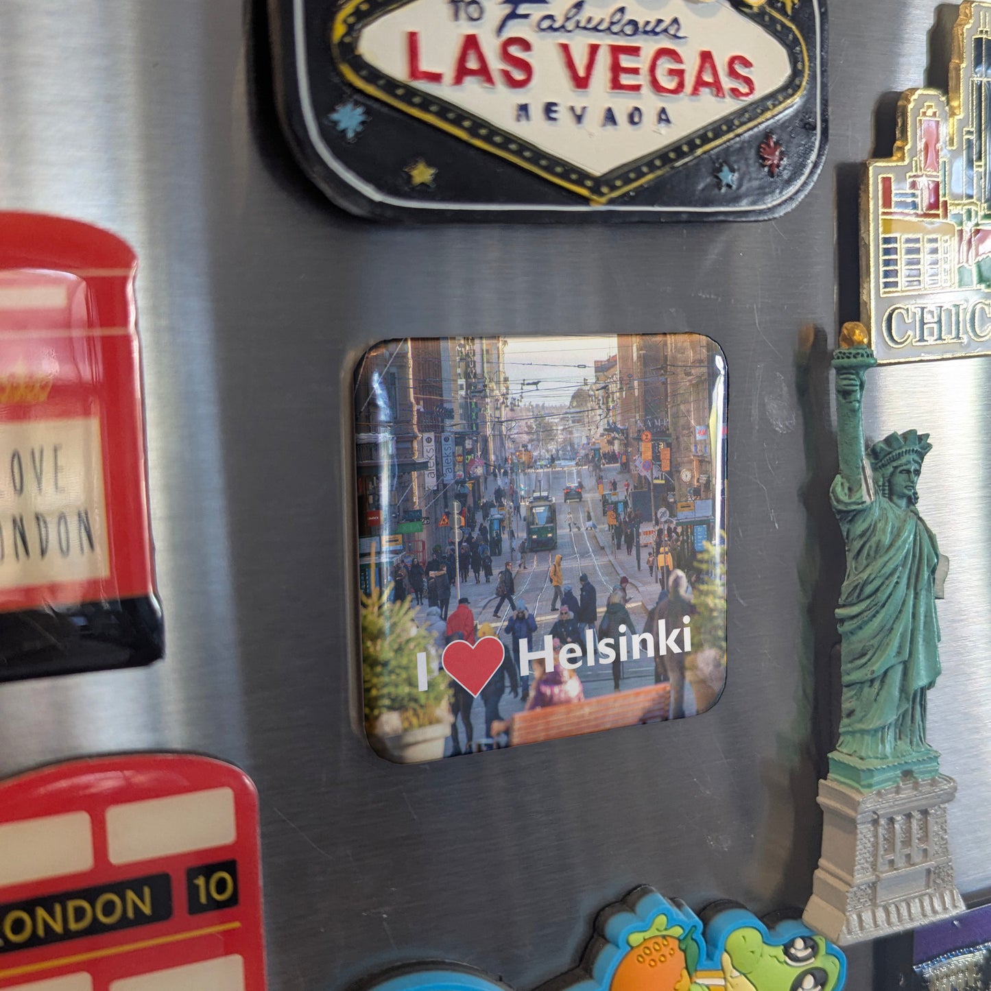 I Love Helsinki Fridge Magnet - PhiloPerse