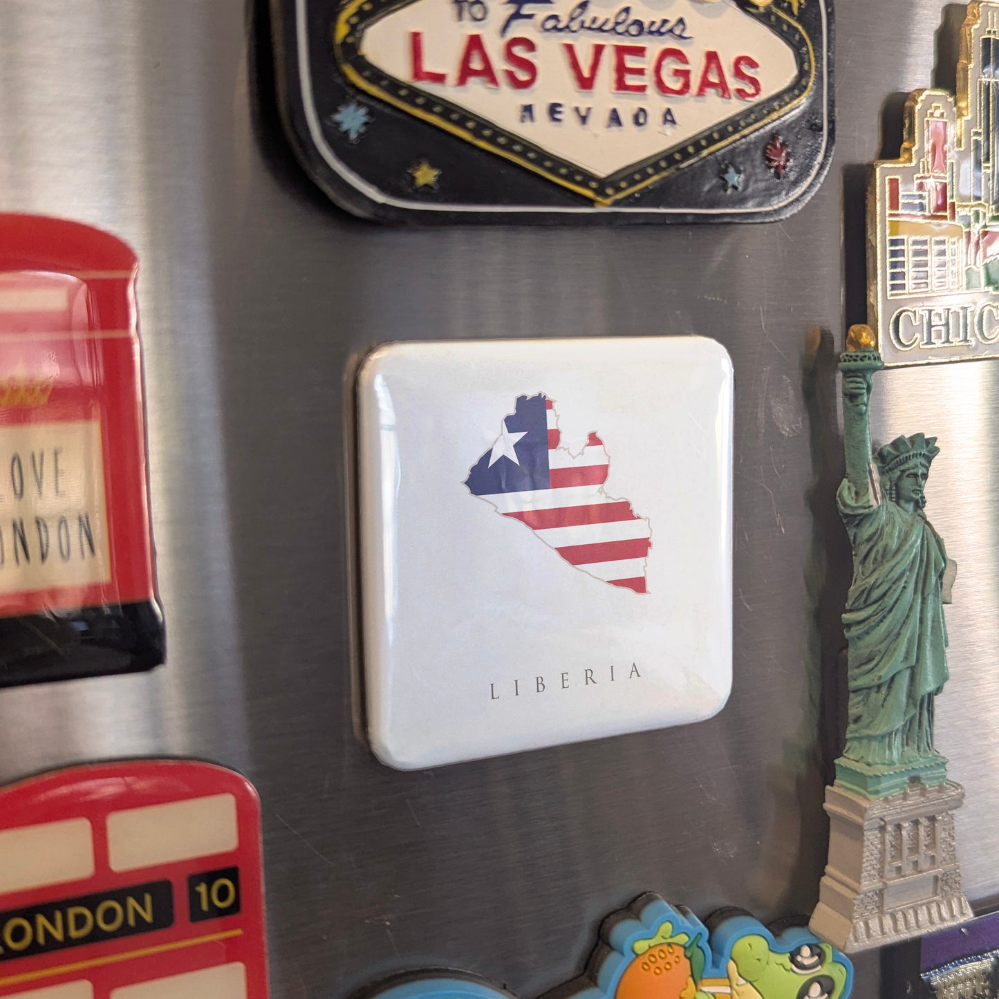 Liberia Fridge Magnet - PhiloPerse