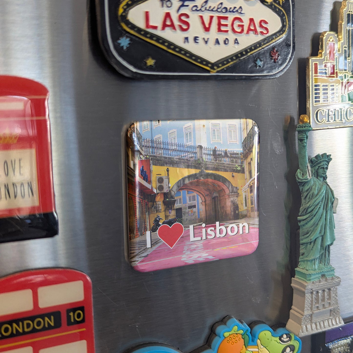 I Love Lisbon Fridge Magnet - PhiloPerse