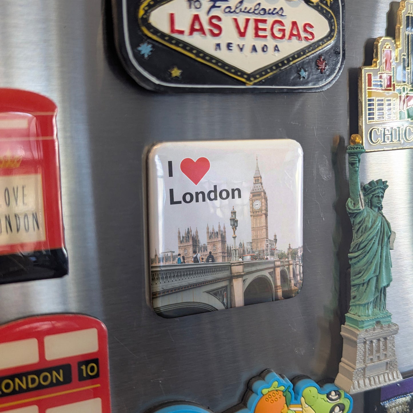 I Love London Fridge Magnet - PhiloPerse