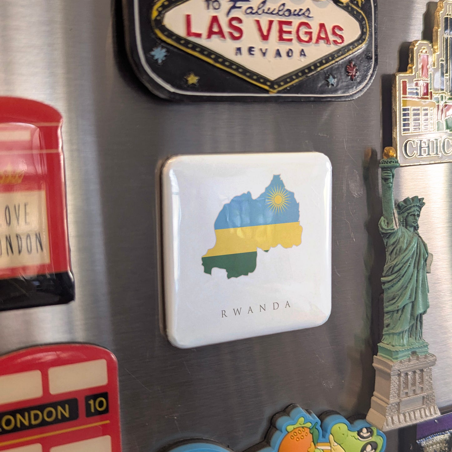 Rwanda Fridge Magnet - PhiloPerse