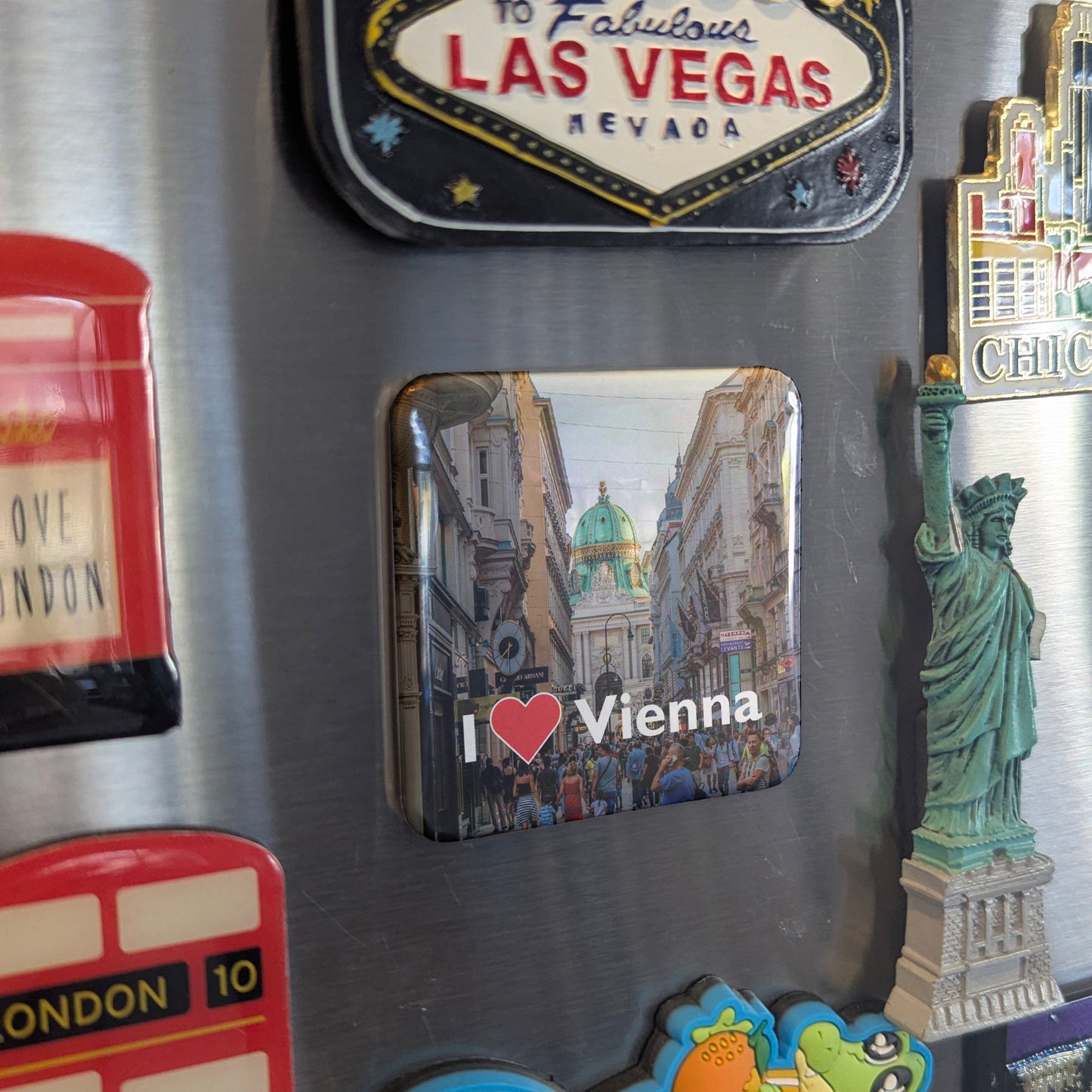 I Love Vienna Fridge Magnet - PhiloPerse