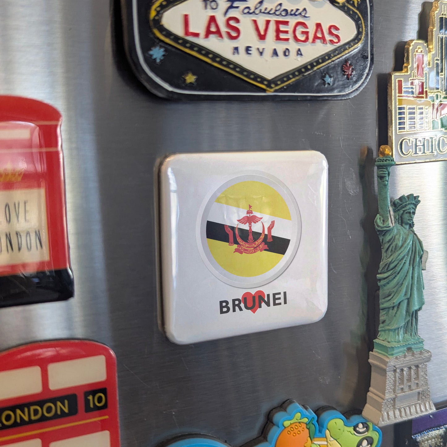 I Love Brunei Fridge Magnet - PhiloPerse