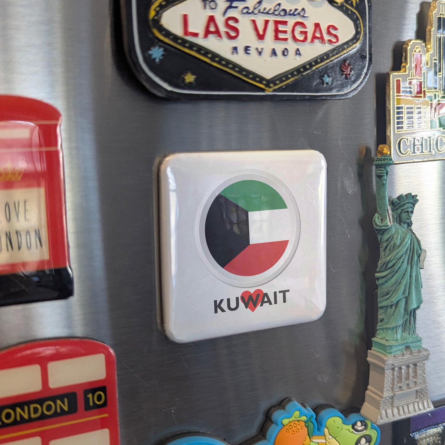 I Love Kuwait Fridge Magnet - PhiloPerse