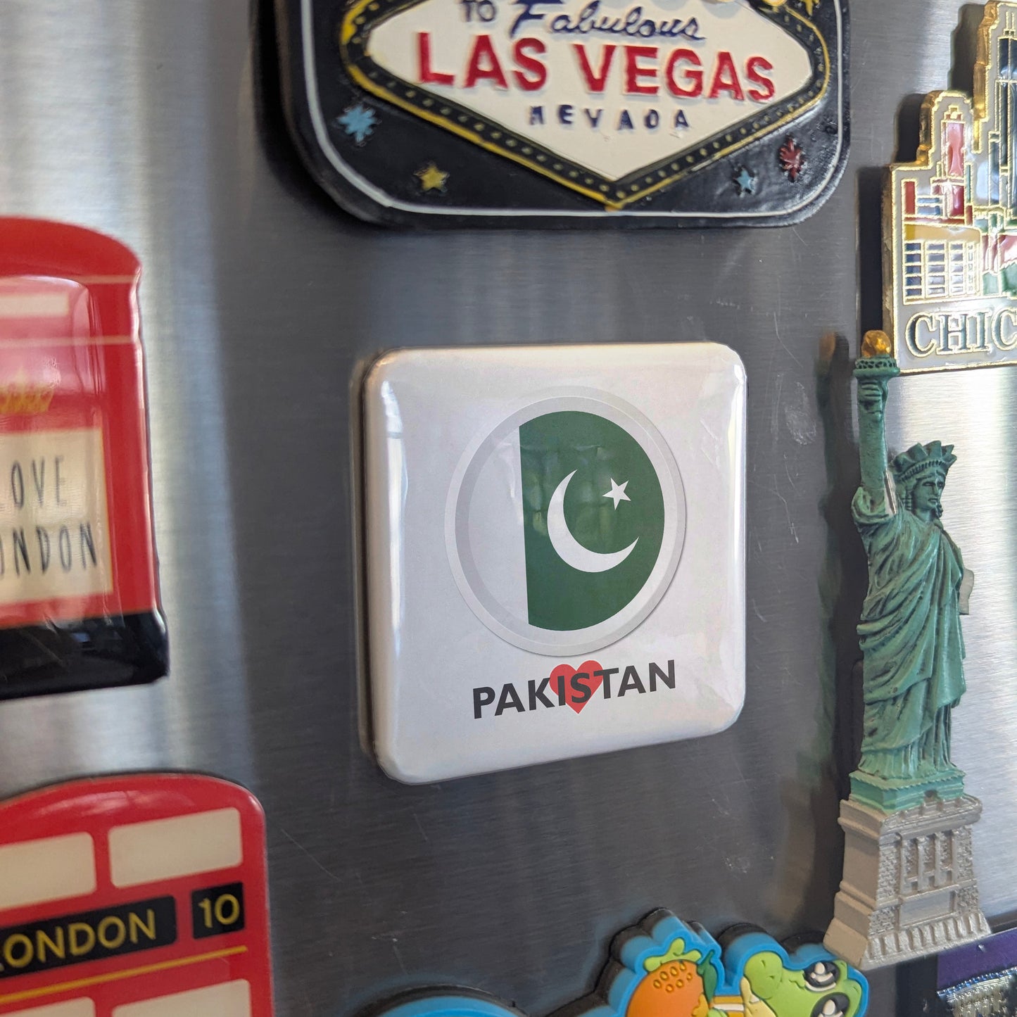 I Love Pakistan Fridge Magnet - PhiloPerse