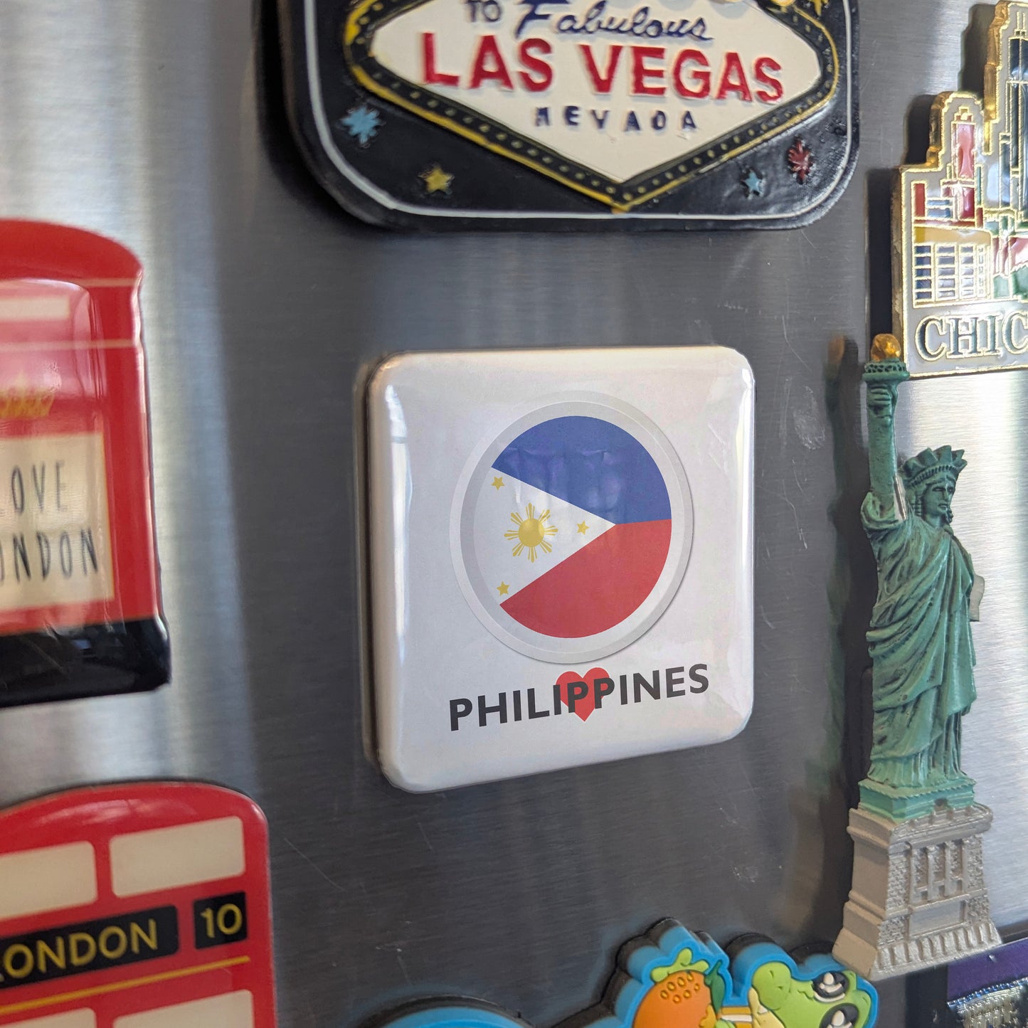 I Love Philippines Fridge Magnet - PhiloPerse