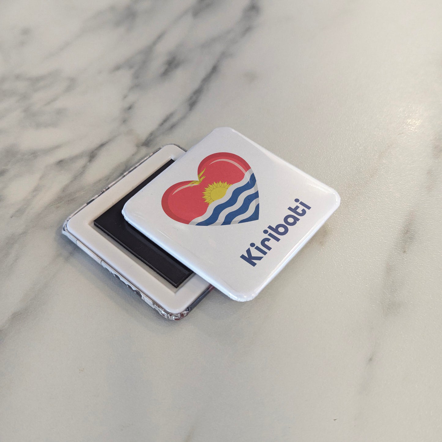 Kiribati Flag Fridge Magnet - PhiloPerse